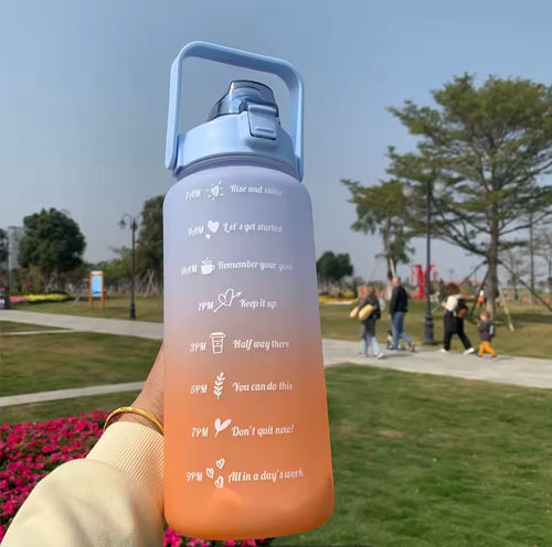 Gourde motivationnelle 2L